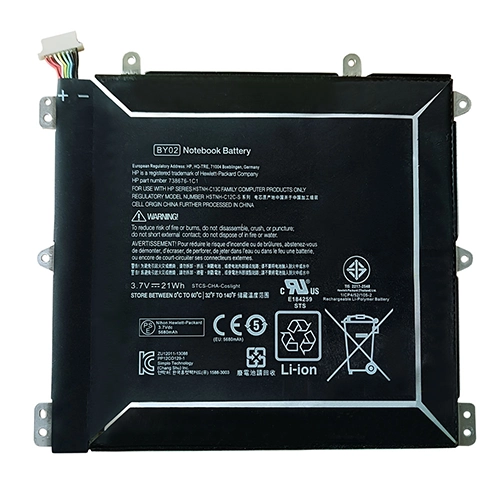 laptop battery for HP BY02  