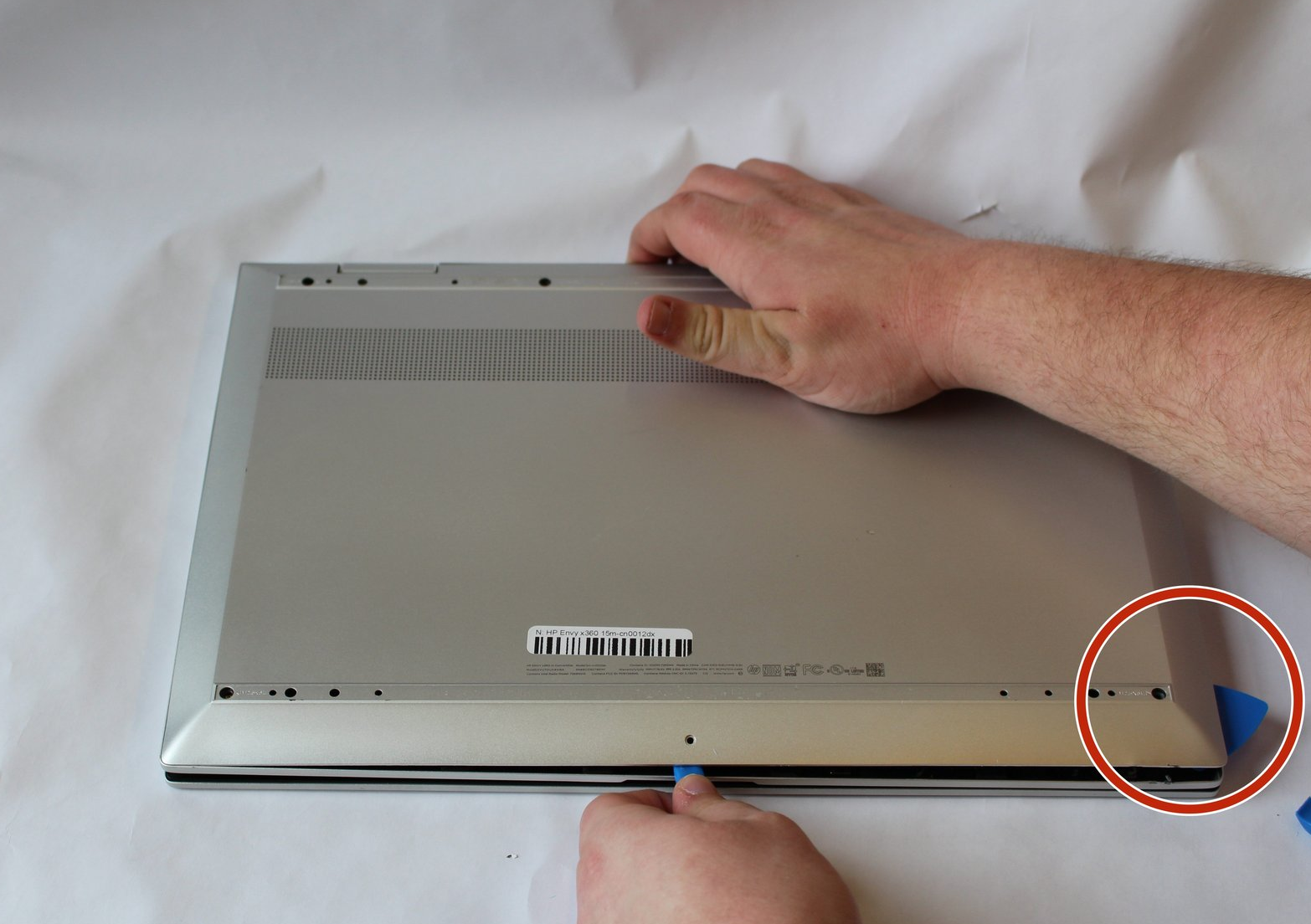 HP Envy 360 15T-CN100 Battery Replacement Guide Step 3