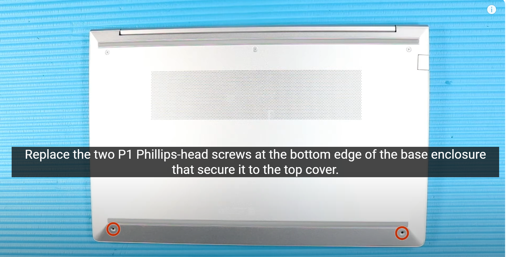 HP ProBook 450 15.6 inch G10 Battery Step 1