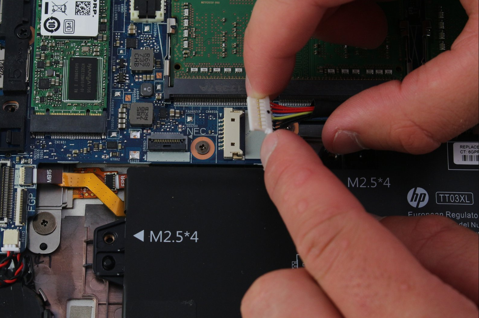 HP EliteBook 850 G5 G6 Battery Replacement Guide