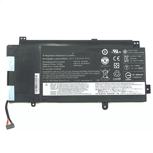 laptop battery for Lenovo 00HW008  