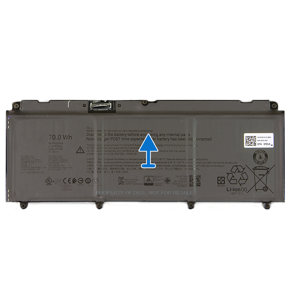 Dell XPS 16 DA16260 Battery 