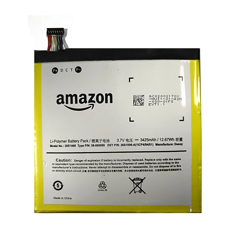 battery for Amazon 26S1006-A