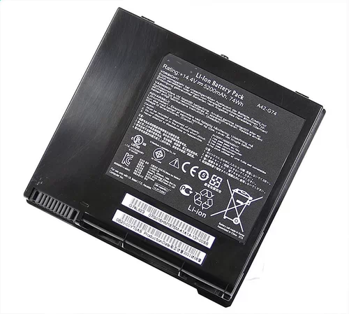 laptop battery for Asus G74SX-TZ078V