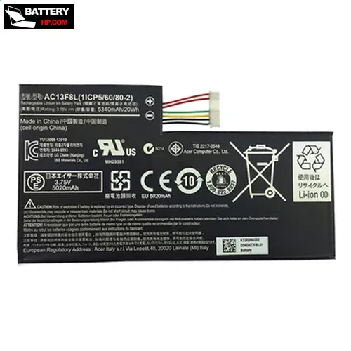 battery for Acer AC13F8L  