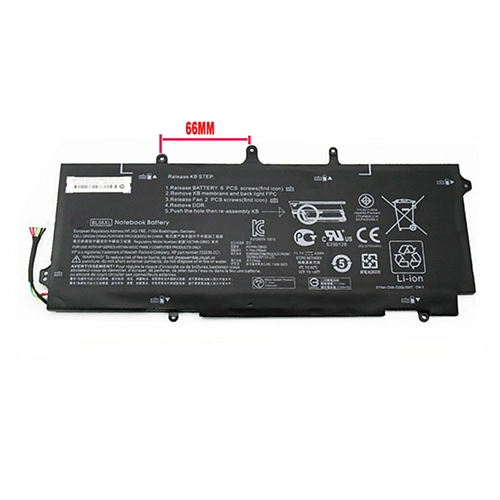 battery for HP EliteBook Folio 1040 G3 Touch  