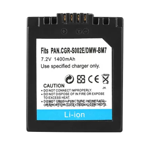 Panasonic CGA-S002A Rechargeble Battery​