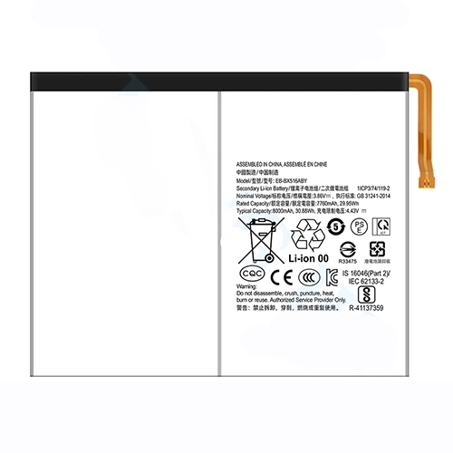Battery for Samsung SM-X516B 7760mAh 3.86V