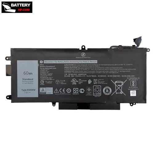 laptop battery for Dell Latitude 7390 2-IN-1  