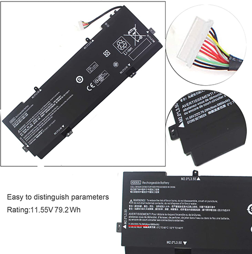 battery for HP Spectre X360 15-BL001NV 