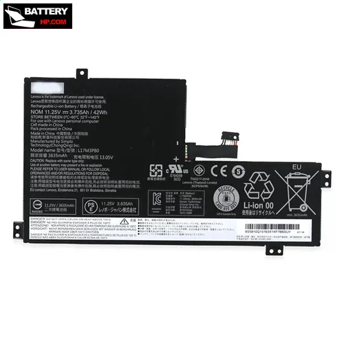 laptop battery for Lenovo L17L3PB0  