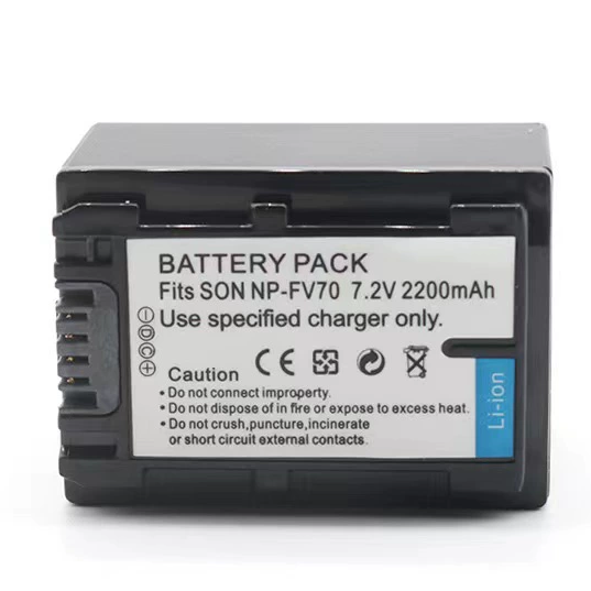 Sony NP-FV70A Battery Pack for Handycam Camcorders 2200mAh