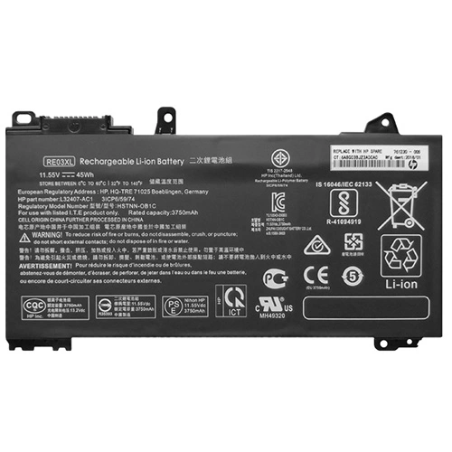 laptop battery for HP HSTNN-DB9A