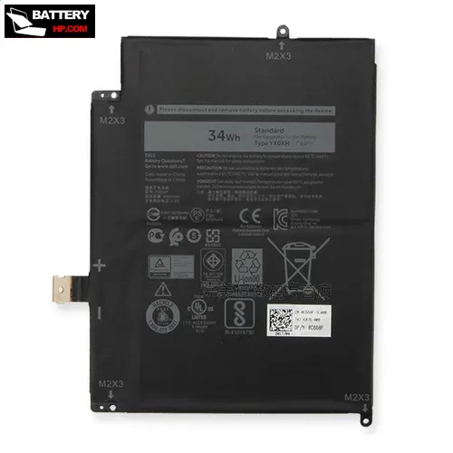 laptop battery for Dell YX0XH  