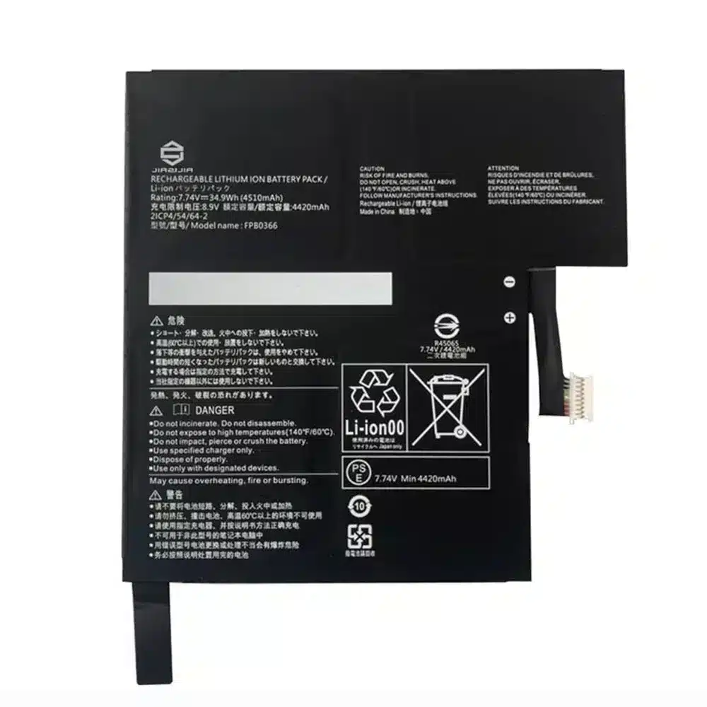 battery for Fujitsu Stylistic R726 R726-0M871PDE  
