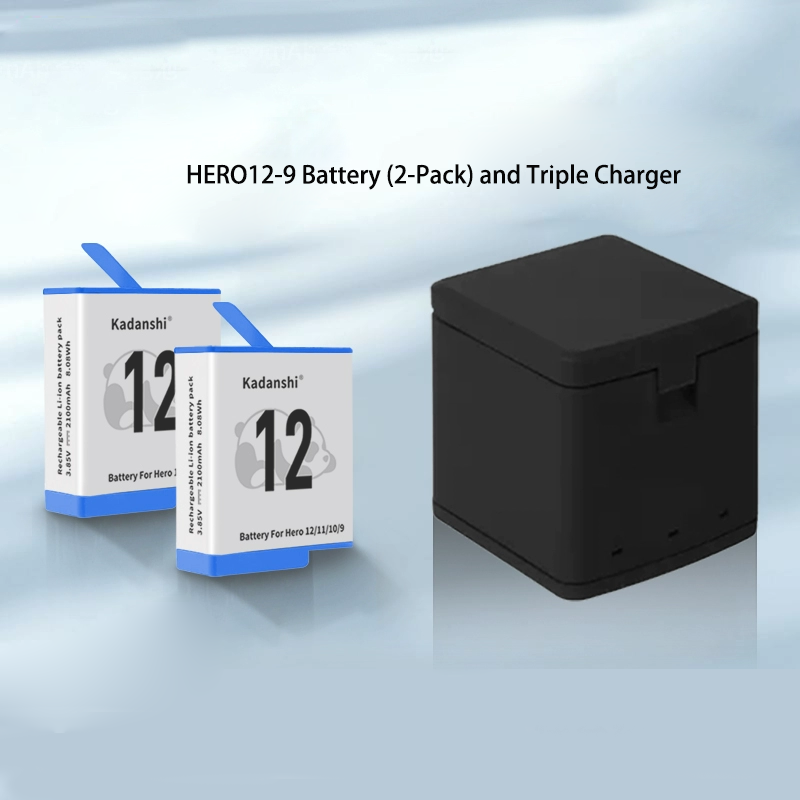 GoPro HERO12 HERO11 HERO10  HERO9 Camera Battery