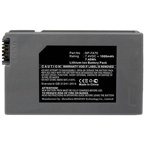 Sony DCR-PC1000E Camera Battery (NP-FA70)