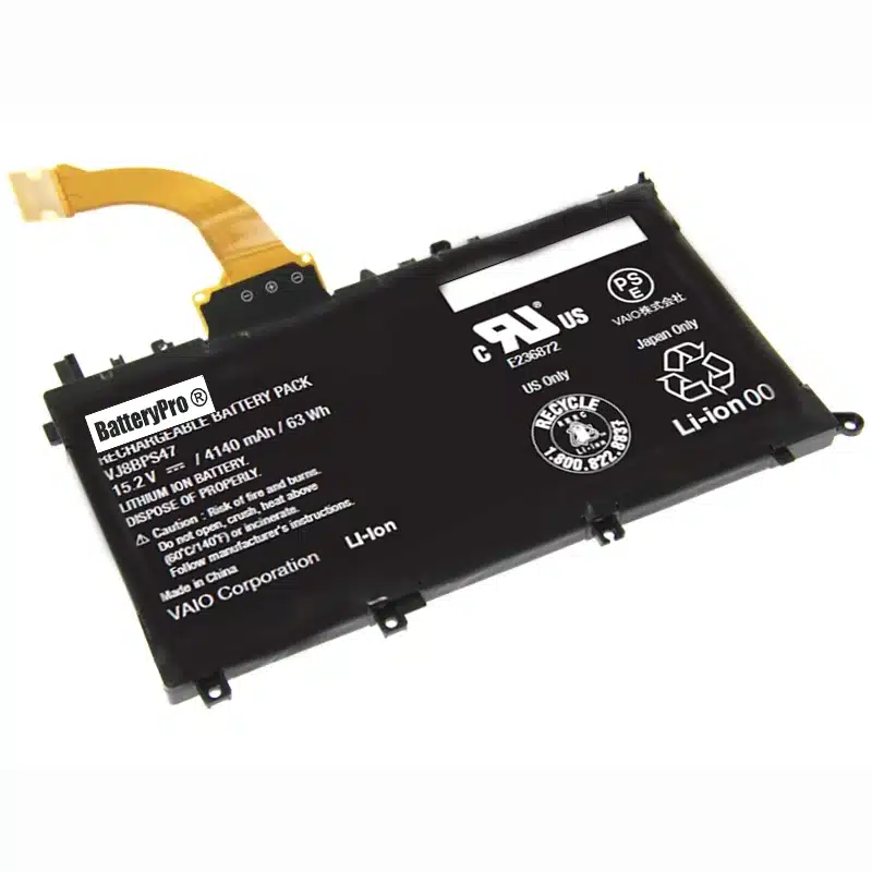 Battery for Sony VJ8BPS47 4140mAh (63Wh) 
