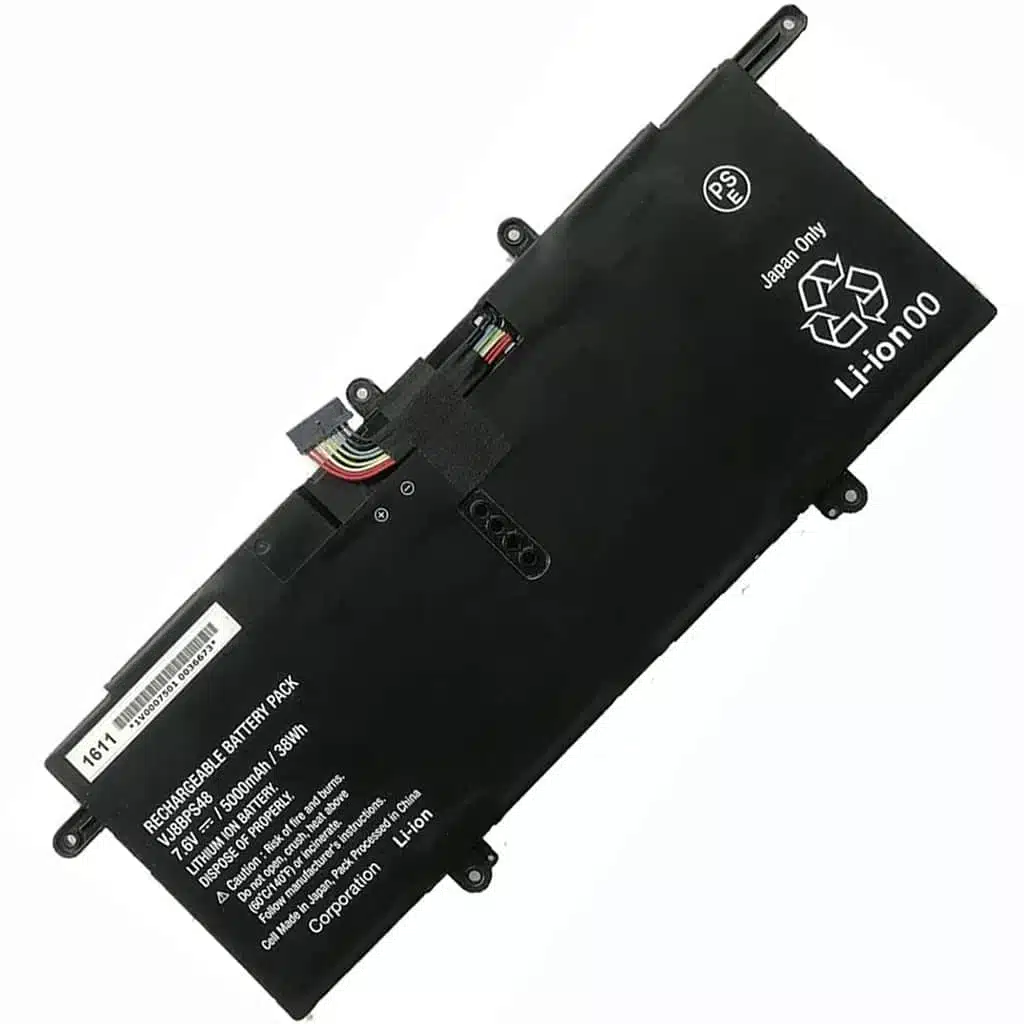 Battery for Sony VAIO VJ8BPS48 5000mAh 38Wh 7.6V